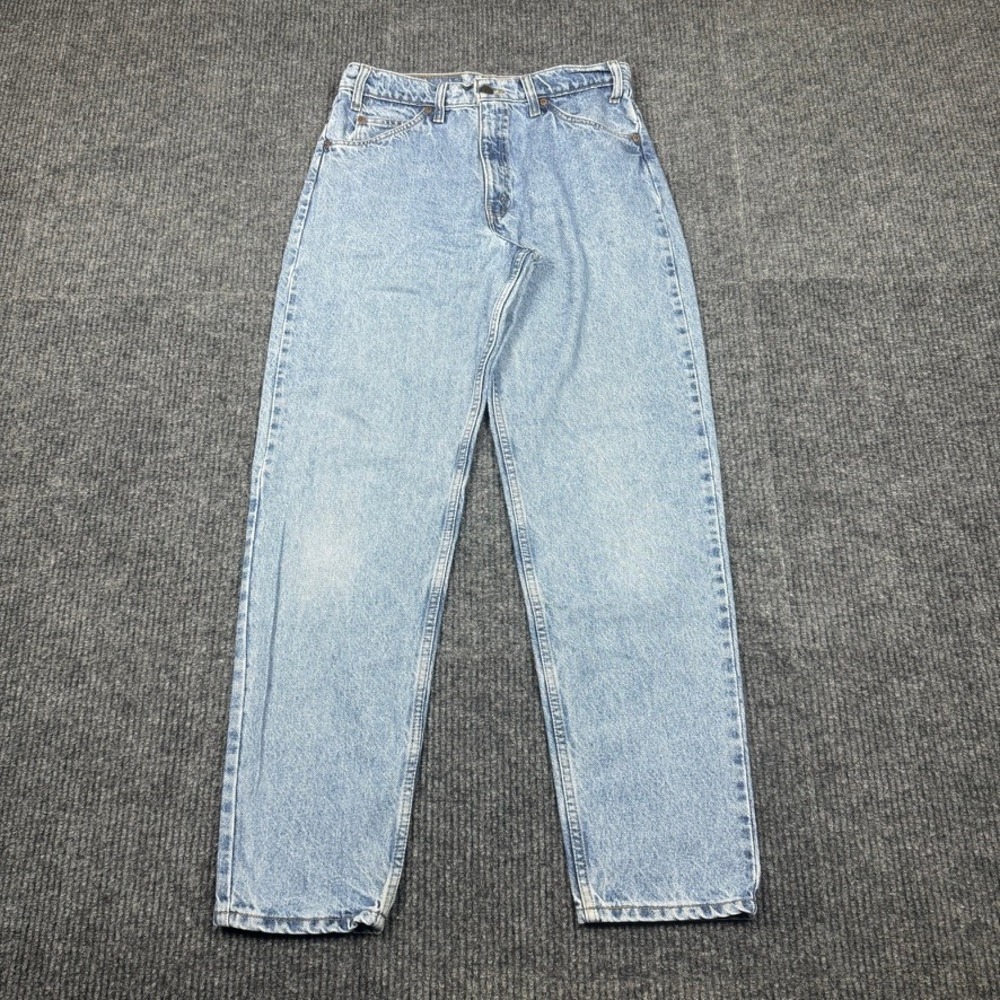 Vintage 1996 Levis 550 Orange Tab Relaxed Fit Tapered Leg Jeans Light Wash 32x32